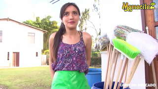 CARNE DEL MERCADO - Veronica Marin - Teen Sexy Latina yn Chwythu Ac yn Fucks Hardcore Ar y Ystafell Yn y Gwesty Gyda Pedro